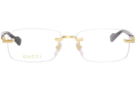 gucci eyeglasses men gg|gucci rimless glasses for men.